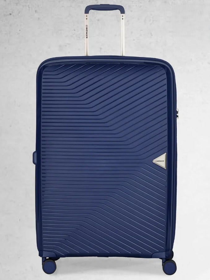 Wenger Ultra-Lite 76 Cm Large Hardside Expandable Check-In Luggage Trolley Case - Navy Blue - Image 2